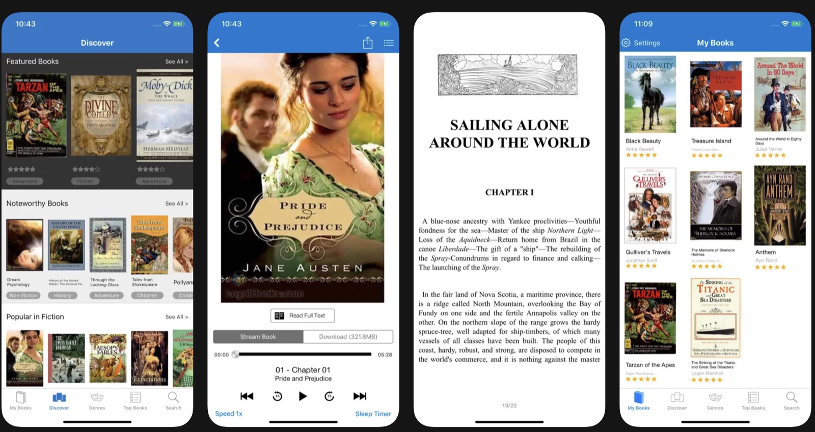 Loyal Books: restored ad revenue screenshot